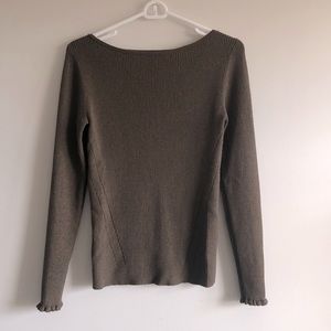 1x1 Rib with Lurex Sweater